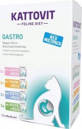 Kattovit KATTOVIT GASTRO Zestaw na układ pokarmowy 12x85g dla kota