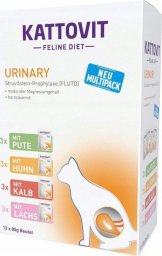 Kattovit KATTOVIT URINARY Zestaw na układ moczowy 12x85g dla kota