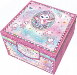  Pulio Pecoware Zestaw w pudełku z szufladami - Kot baletnica