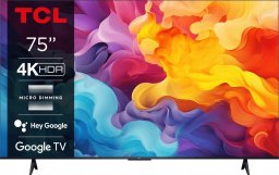 Telewizor TCL 75V6B LED 75'' 4K Ultra HD Google TV 