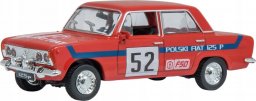  Daffi Pojazd PRL Fiat 126p Rally czerwony