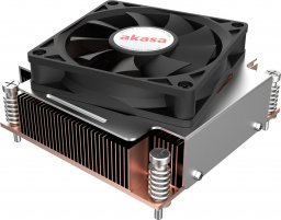 Chłodzenie CPU Akasa AKASA chladič CPU 2U cooler for Intel Core i7 & Xeon, LGA1700 compatible