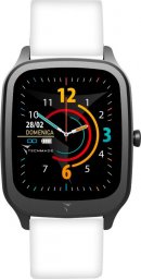 Smartwatch Techmade Smartwatch męski Techmade TM-VISION-BWH biały pasek