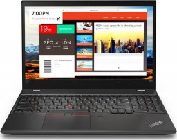 Laptop Lenovo Lenovo ThinkPad T580 Core i7 8550U (8-gen.) 1,8 GHz / 8 GB / 480 SSD / 15,6" UHD 4K / Win 11 Pro + GeForce MX150