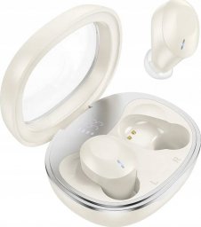 Słuchawki Hoco HOCO słuchawki bezprzewodowe bluetooth TWS EQ3 mleczna biel