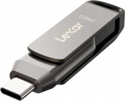 Pendrive Lexar JumpDrive D400, 256 GB  (LJDD400256G-BNQNG)