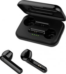 Słuchawki Forever Forever Słuchawki Bluetooth Twe-110 Earp Z Etui Ładującym Czarny