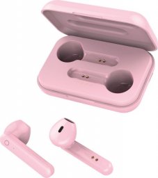 Słuchawki Forever Forever Słuchawki Bluetooth Twe-110 Earp Z Etui Ładującym Różowy