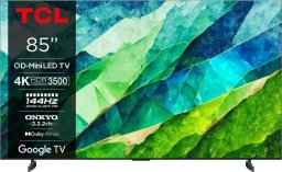 Telewizor TCL 85C855 Mini LED 85'' 4K Ultra HD Google TV