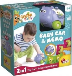  Lisciani Samochodzik hipopotam i gra pamięciowa - Carotina Baby