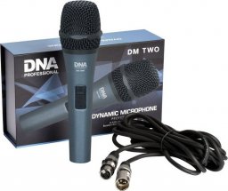 Mikrofon DNA DNA DM TWO mikrofon wokalowy dynamiczny + przewód 5 m