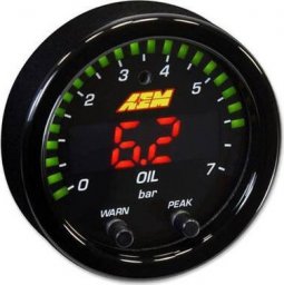  AEM ELECTRONICS Zegar AEM Electronics X-Series 7BAR Oil/Fuel Pressure