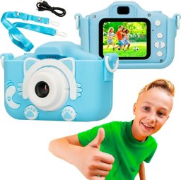 Aparat cyfrowy ExtraLink Xinjia Kids Camera H27 niebieski 