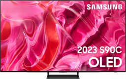 Telewizor Samsung SAMSUNG GQ-65S90C, OLED TV (163 cm (65 inches), silver, UltraHD/4K, HDMI 2.1, AMD Free-Sync, 120Hz panel)