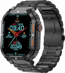Smartwatch Gravity GT6-2 Czarny 