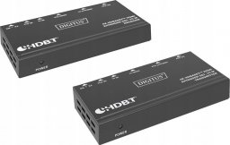 Switch Digitus DIGITUS 4K HDBaseT Extender Set 70m PoC RS232 IR black