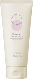  Missha Creamy Latte Cleansing Foam Kremowa Pianka Oczyszczająca Do Twarzy Strawberry 172ml