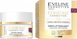 Eveline Cosmetics Contour Correction Głęboko Odżywiający Krem Liftingujący 70+ 50Ml