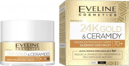  Eveline Cosmetics 24K Gold&Ceramidy Skoncentrowany Krem Głęboko Odżywczy 70+ 50Ml