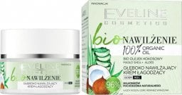  Eveline Cosmetics Bio nawilżenie głęboko nawilżający krem łagodzący na dzień i noc 50ml