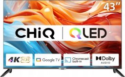 Telewizor CHiQ U43QM8G QLED 43'' 4K Ultra HD Google TV 
