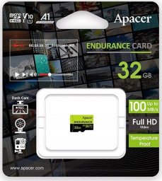 Karta Apacer Apacer Karta pamięci Endurance, 32GB, micro SDHC, AP32GEDM0D05-R, UHS-I U3 (Class 10), V30, A1