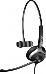 Słuchawki GEQUDIO GEQUDIO Headset 1-Ohr für Mitel,Aastra,Poly,Gigaset-RJ Kabel