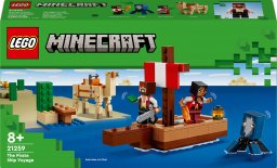  LEGO Minecraft Rejs statkiem pirackim (21259)