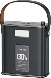 Powerbank Usams Powerbank 80000mAh 130W 2xUSB-C 3xUSB-A PD QC 3.0 Fast Charge + kabel USB-C/USB-C 100W 2m
