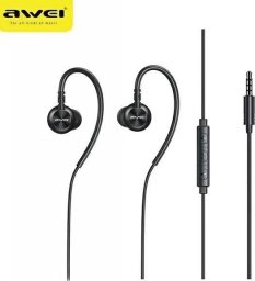 Słuchawki Awei Awei Słuchawki Stereo L3 3,5Mm Jack Czarny/Black