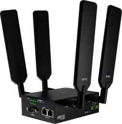Router BECbyBILLION BECbyBILLION 5G NR Industrial Router with ruter Gigabit Ethernet Czarny