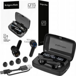 Słuchawki Kruger&Matz M19 czarne