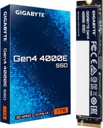 Dysk SSD Gigabyte 4000E 1TB M.2 2280 PCI-E x4 Gen4 NVMe (G440E1TB)