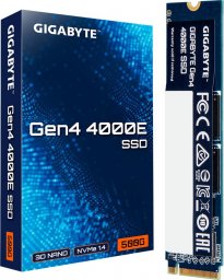 Dysk SSD Gigabyte 4000E 500GB M.2 2280 PCI-E x4 Gen4 NVMe (G440E500G)