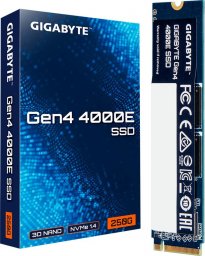 Dysk SSD Gigabyte 4000E 250GB M.2 2280 PCI-E x4 Gen4 NVMe (G440E250G)