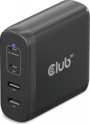  Club 3D Club3D cestovní nabíječka 100W GAN technologie, 2xUSB-A a 2xUSB-C, PD 3.0 Support