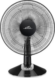 Wentylator Eta ETA | Zefir ETA160790010 | Table Fan | Juodas | Diameter 30 cm | Greičių skaičius 3 | Oscillation | 45 W | No