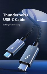 Kabel USB Extra Digital USB-C - USB-C 1 m Czarny (CA913336)