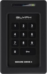 Dysk zewnętrzny HDD Glyph SecureDrive+ Keypad, 4TB Encrypted SSD Drive with Keypad, Bus-powered, USB 3.2 Gen1, USB-C & Thunderbolt compatible