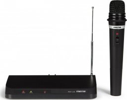 Mikrofon Fonestar Fonestar MSH-110 - Zestaw bezprzewodowy VHF: Odbiornik + mikrofon do ręki, pasmo 174-194 MHz. 11 kanałów