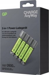 Powerbank GP GP CHARGE AnyWay 2in1 Charger & Powerbank