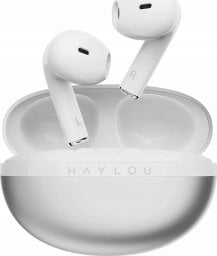 Słuchawki Haylou Bezprzewodowe słuchawki douszne TWS Haylou X1 2023 ENC Bluetooth 5.3 szare