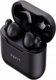 Słuchawki Havit HAVIT słuchawki Bluetooth TW960 dokanałowe czarne