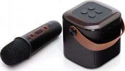 Głośnik OEM Głosnik bluetooth LED z mikrofonem Y1 czarny