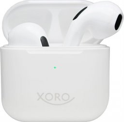 Słuchawka Xoro Xoro KHB 30 Zestaw słuchawkowy True Wireless Stereo (TWS) Douszny Połączenia/Muzyka/Sport/Codzienność Bluetooth Biały