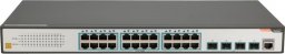 Switch Fiberhome FiberHome S4820-28T-X-AC łącza sieciowe Zarządzany L2/L3 Gigabit Ethernet (10/100/1000) 1U Czarny, Szary