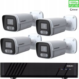 Kamera IP Evolveo EVOLVEO kamerový systém Detective IP8 SMART, 4 kamery