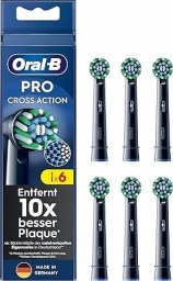 Końcówka Oral-B Oral-B Toothbrush heads black ProCrossAction CleanMaximizer6pc
