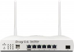 Router DrayTek Draytek Vigor 2866Vac router bezprzewodowy Gigabit Ethernet Dual-band (2.4 GHz/5 GHz) Biały