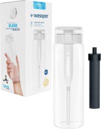  Wessper Szklana butelka filtrująca ActiveMax Clarti Glass 680ml